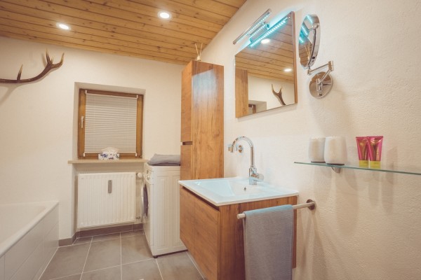 Badezimmer Ferienwohnung Pfronten
